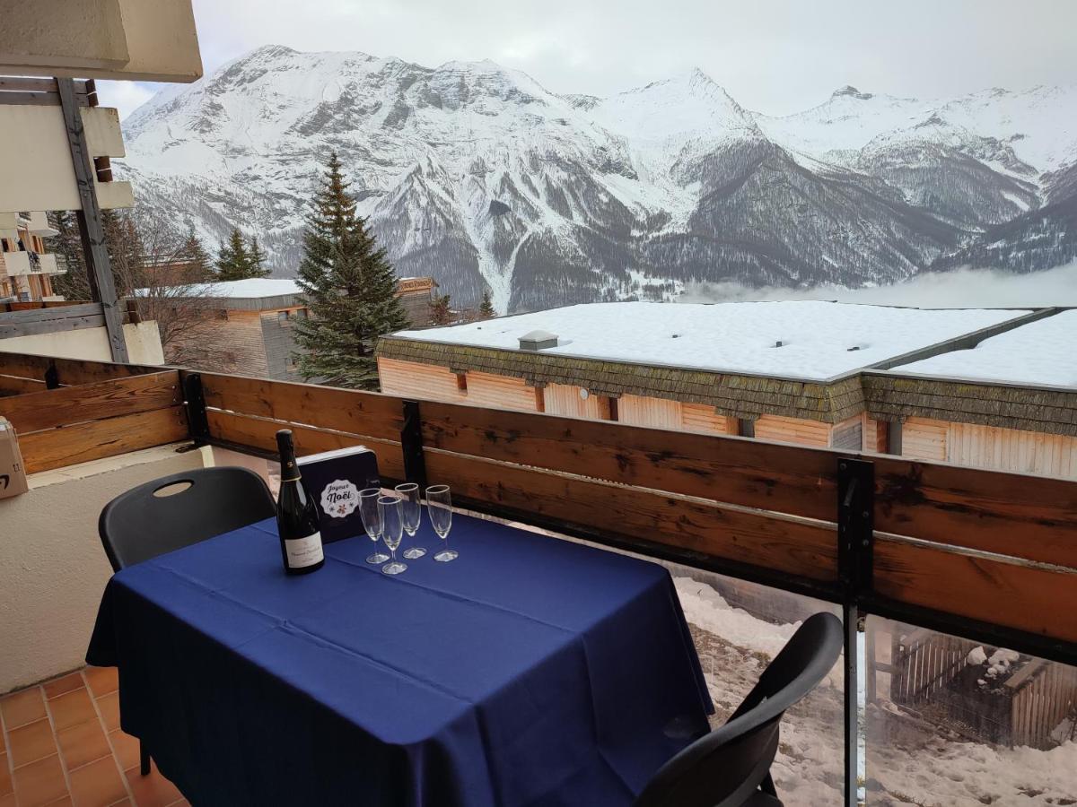 Le Cosy Aux Pieds Des Pistes Appartement Avec Balcon Plein Centre Orcières Buitenkant foto